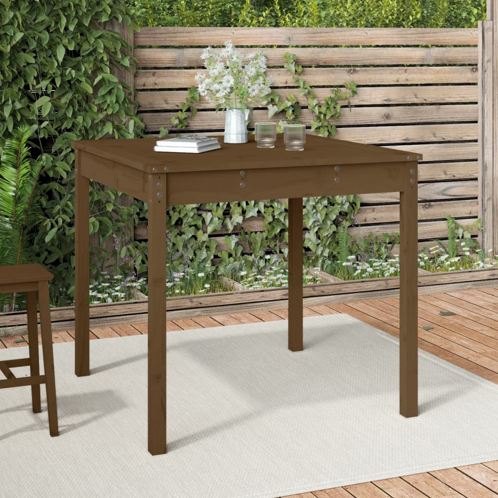 Tavolo da Giardino Ambra Legno Massello di Pino