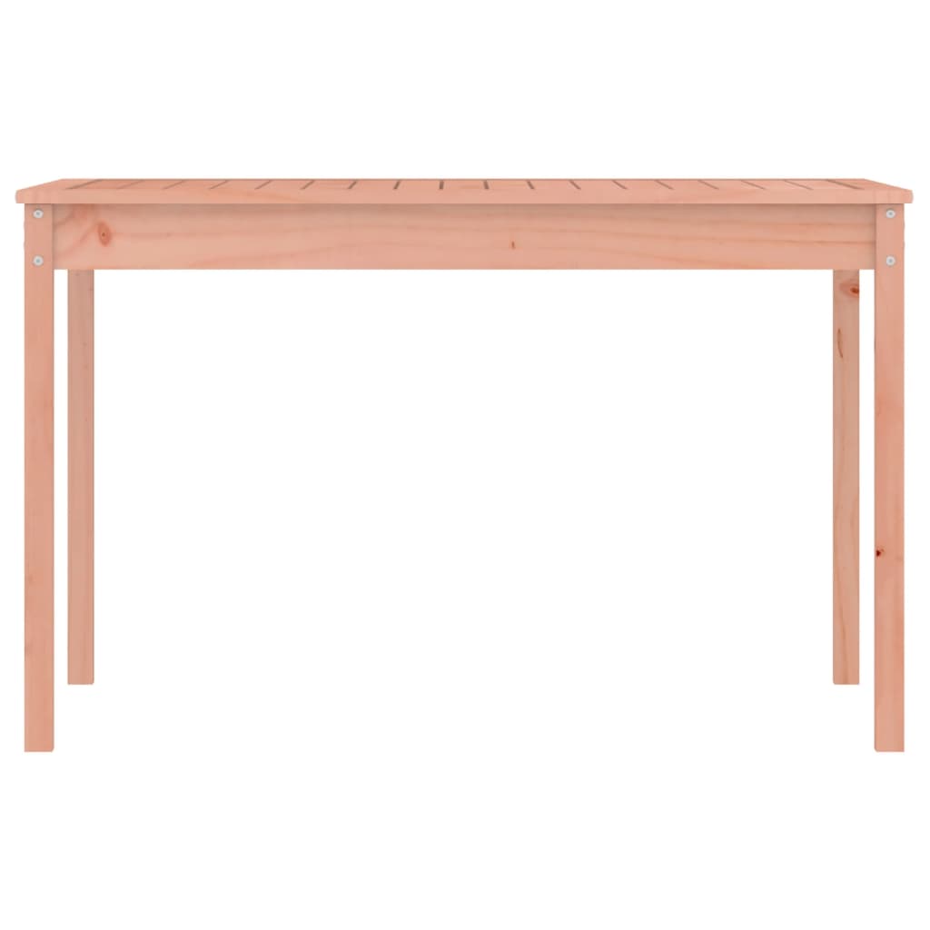 Tavolo da Giardino 121x82,5x76 cm in Legno Massello di Douglas