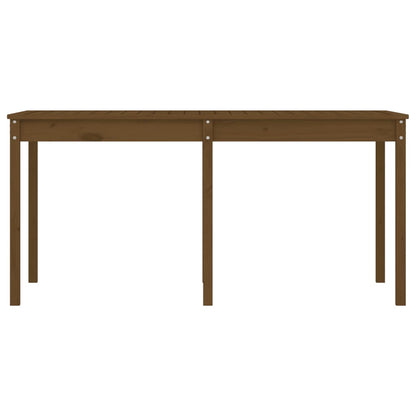 Tavolo da Giardino Ambra 159,5x82,5x76cm Legno Massello di Pino - homemem39