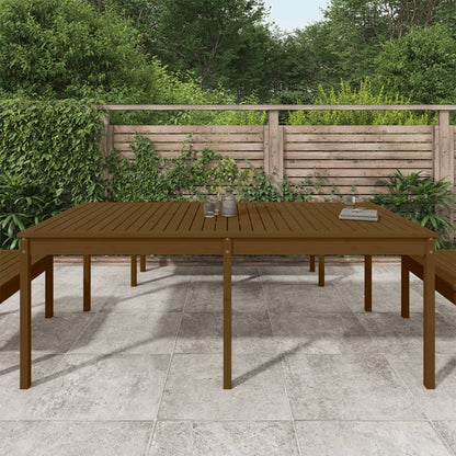 Tavolo da Giardino Ambra Legno Massello di Pino