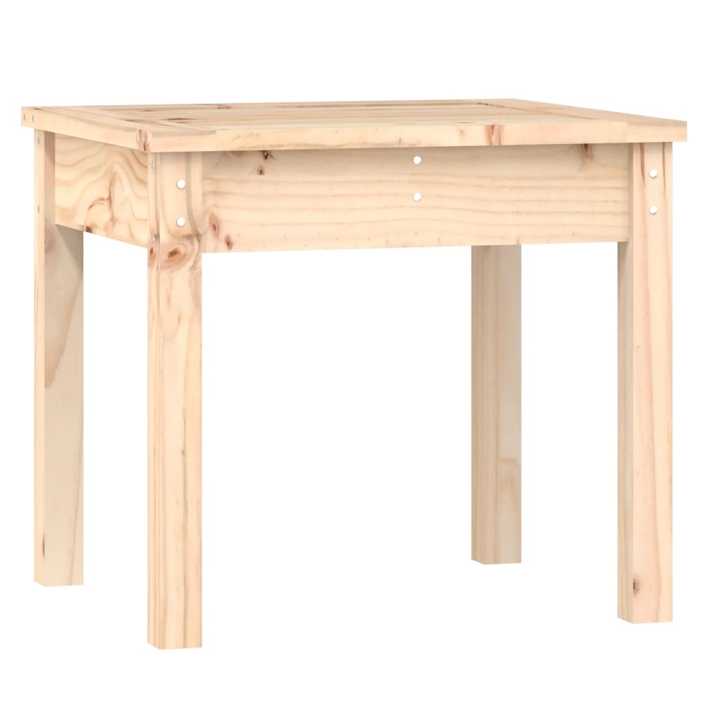 Panca da Giardino 50x44x45 cm in Legno Massello di Pino - homemem39