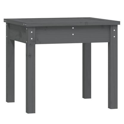 Panca da Giardino Grigia 50x44x45 cm Legno Massello di Pino - homemem39