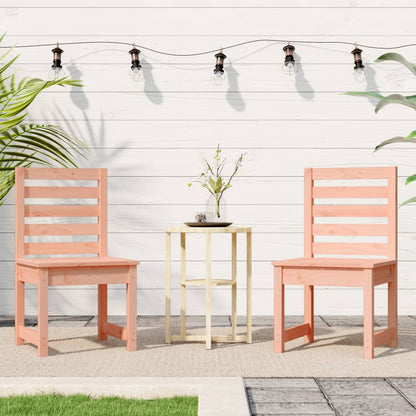 Sedie da Giardino 2pz 50x48x91,5 cm Legno Massello di Douglas - homemem39