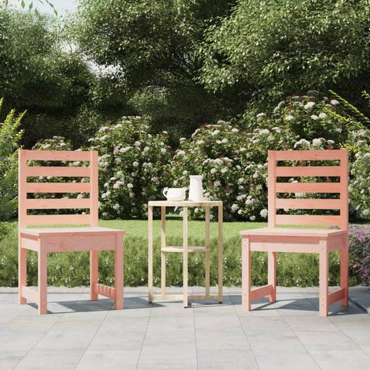 Sedie da Giardino 2pz 50x48x91,5 cm Legno Massello di Douglas - homemem39