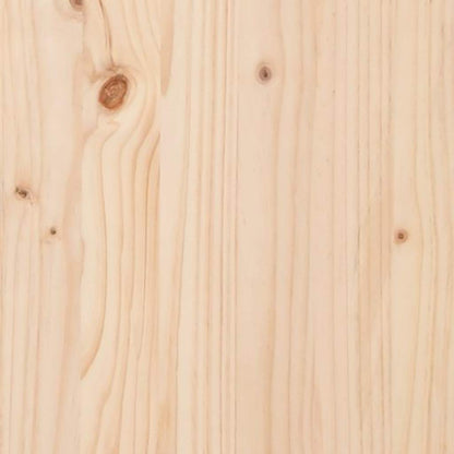 Sedie da Giardino 2pz 60x48x91 cm Legno Massello di Pino | homemem39