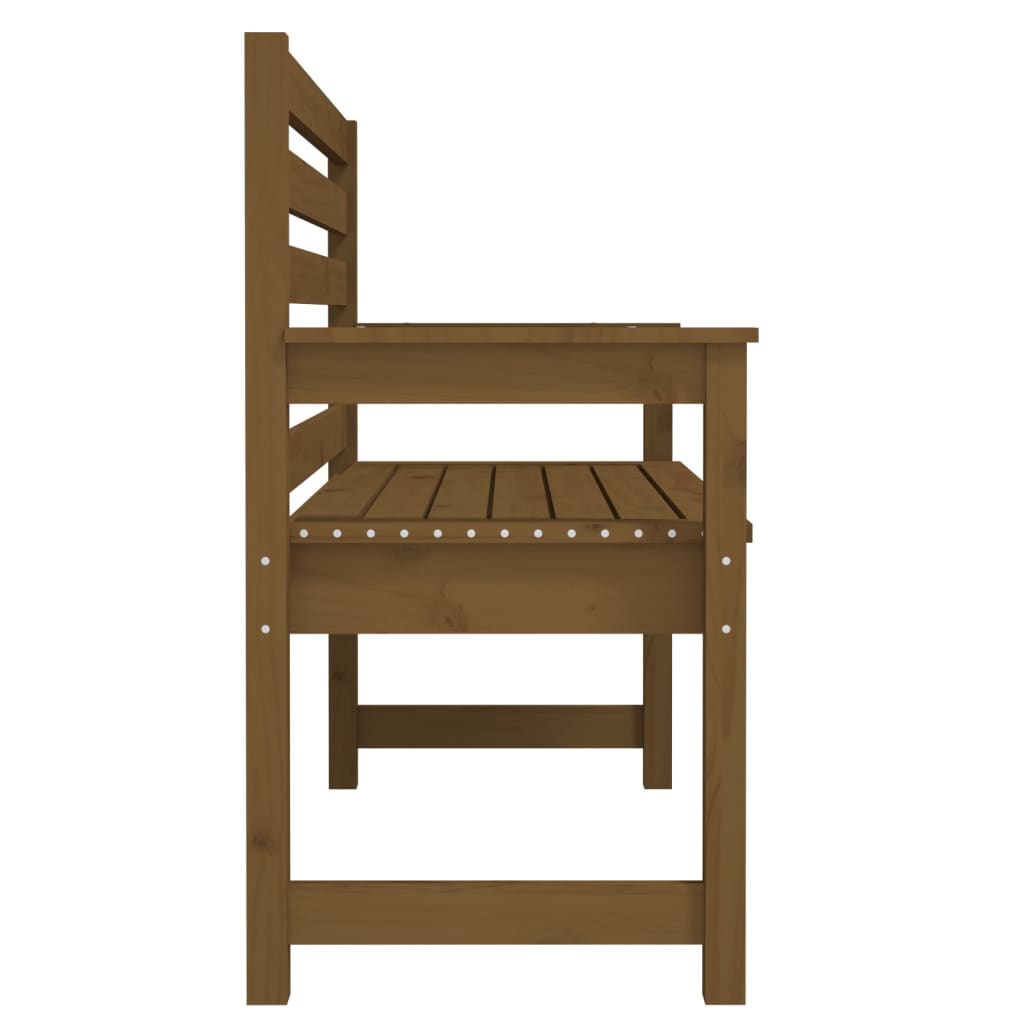 Panca da Giardino Ambra 109x48x91,5 cm Legno Massello di Pino - homemem39