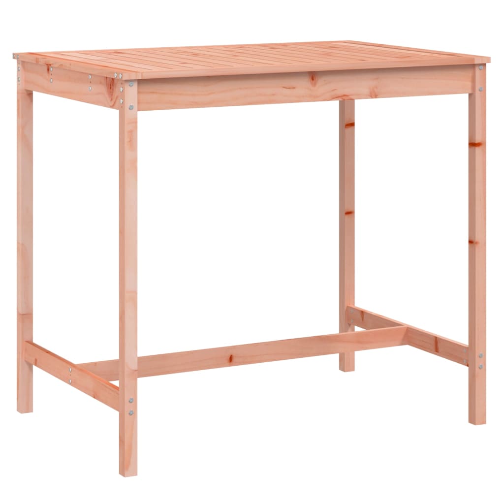 Tavolo da Giardino 121x82,5x110cm in Legno Massello di Douglas - homemem39