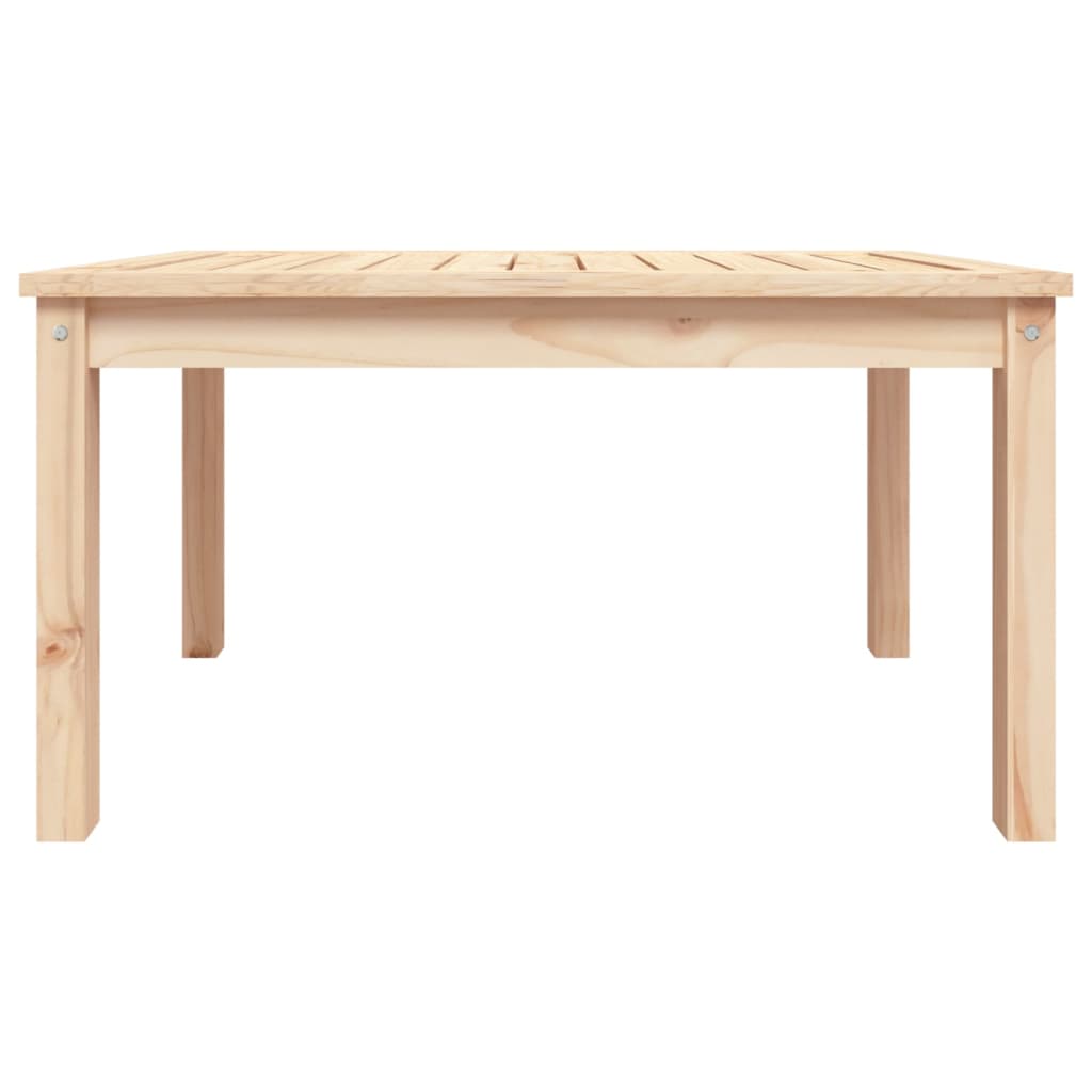 Tavolo da Giardino 82,5x50,5x45 cm in Legno Massello di Pino - homemem39