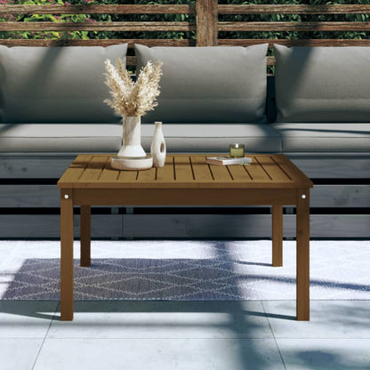 Tavolo da Giardino Ambra 82,5x82,5x45 cm Legno Massello di Pino - homemem39