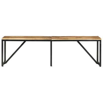 Panca 160x35x46 cm in Legno Massello di Mango | homemem39