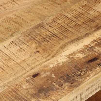 Tavolino da Salotto 120x55x40 cm in Legno Massello di Mango | homemem39