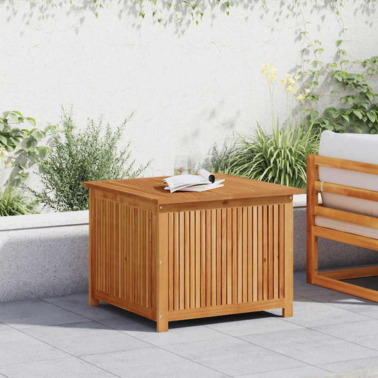Contenitore da Giardino 75x75x58 cm in Legno Massello di Acacia - homemem39