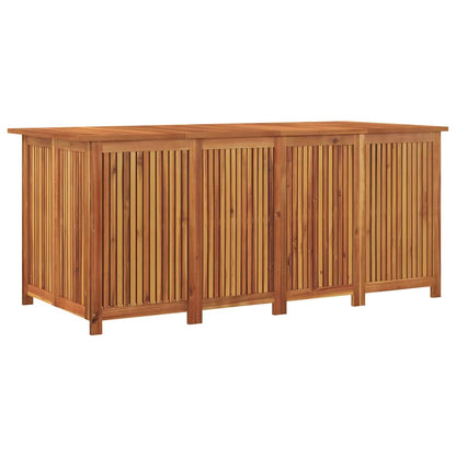 Contenitore da Giardino 200x80x75cm in Legno Massello di Acacia - homemem39
