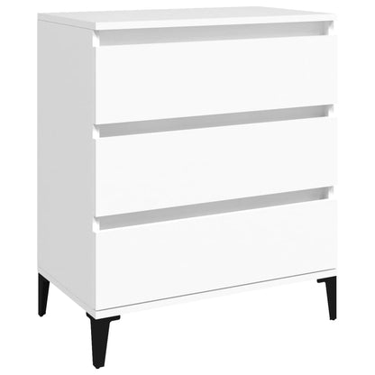 Credenza Bianca 60x35x70 cm in Legno Multistrato | homemem39