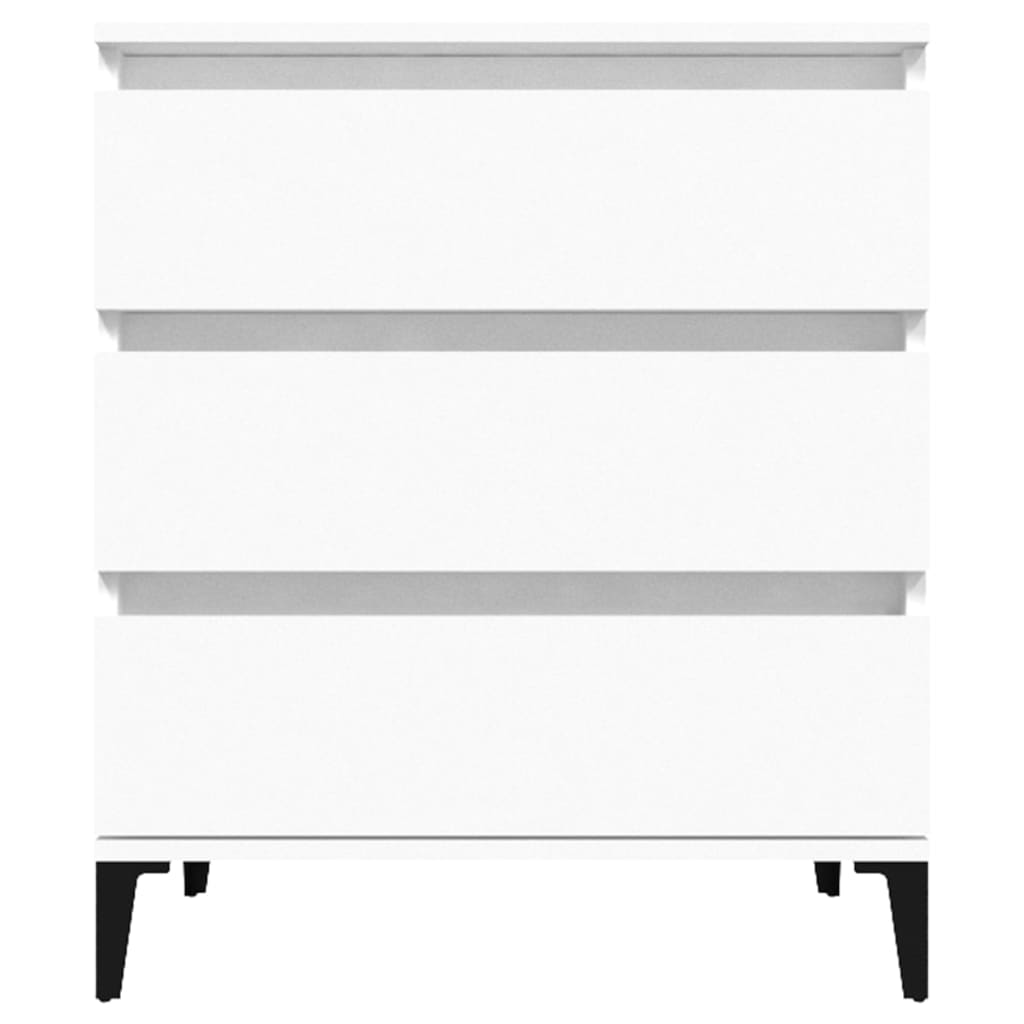 Credenza Bianca 60x35x70 cm in Legno Multistrato | homemem39
