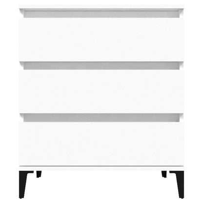 Credenza Bianca 60x35x70 cm in Legno Multistrato | homemem39