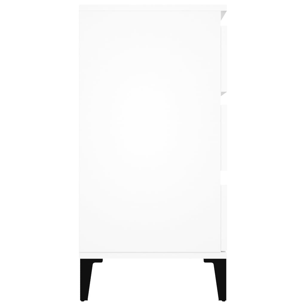 Credenza Bianca 60x35x70 cm in Legno Multistrato | homemem39