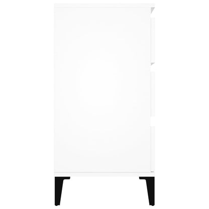 Credenza Bianca 60x35x70 cm in Legno Multistrato | homemem39