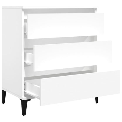 Credenza Bianca 60x35x70 cm in Legno Multistrato | homemem39