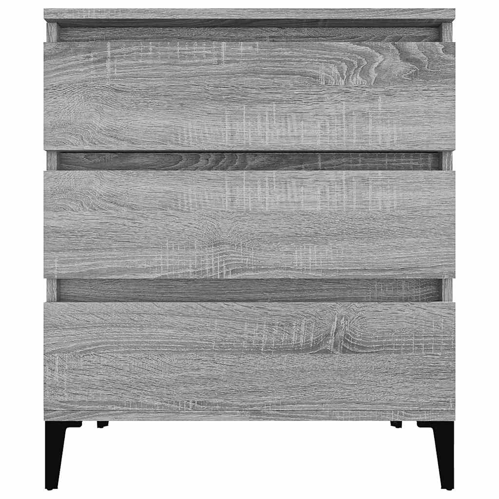 Credenza Grigio Sonoma 60x35x70 cm in Legno Multistrato | homemem39
