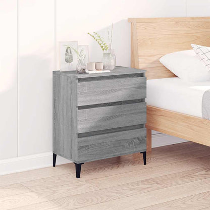 Credenza Grigio Sonoma 60x35x70 cm in Legno Multistrato | homemem39