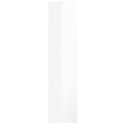 Libreria/Divisorio Bianco Lucido 105x24x102 cm - homemem39