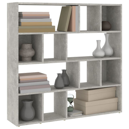 Libreria/Divisorio Grigio Cemento 105x24x102 cm | homemem39