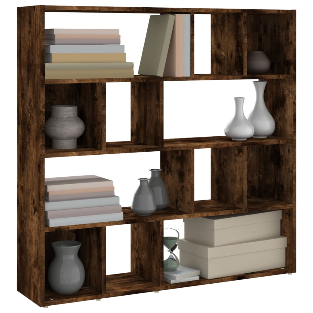Libreria/Divisorio Rovere Fumo 105x24x102 cm | homemem39