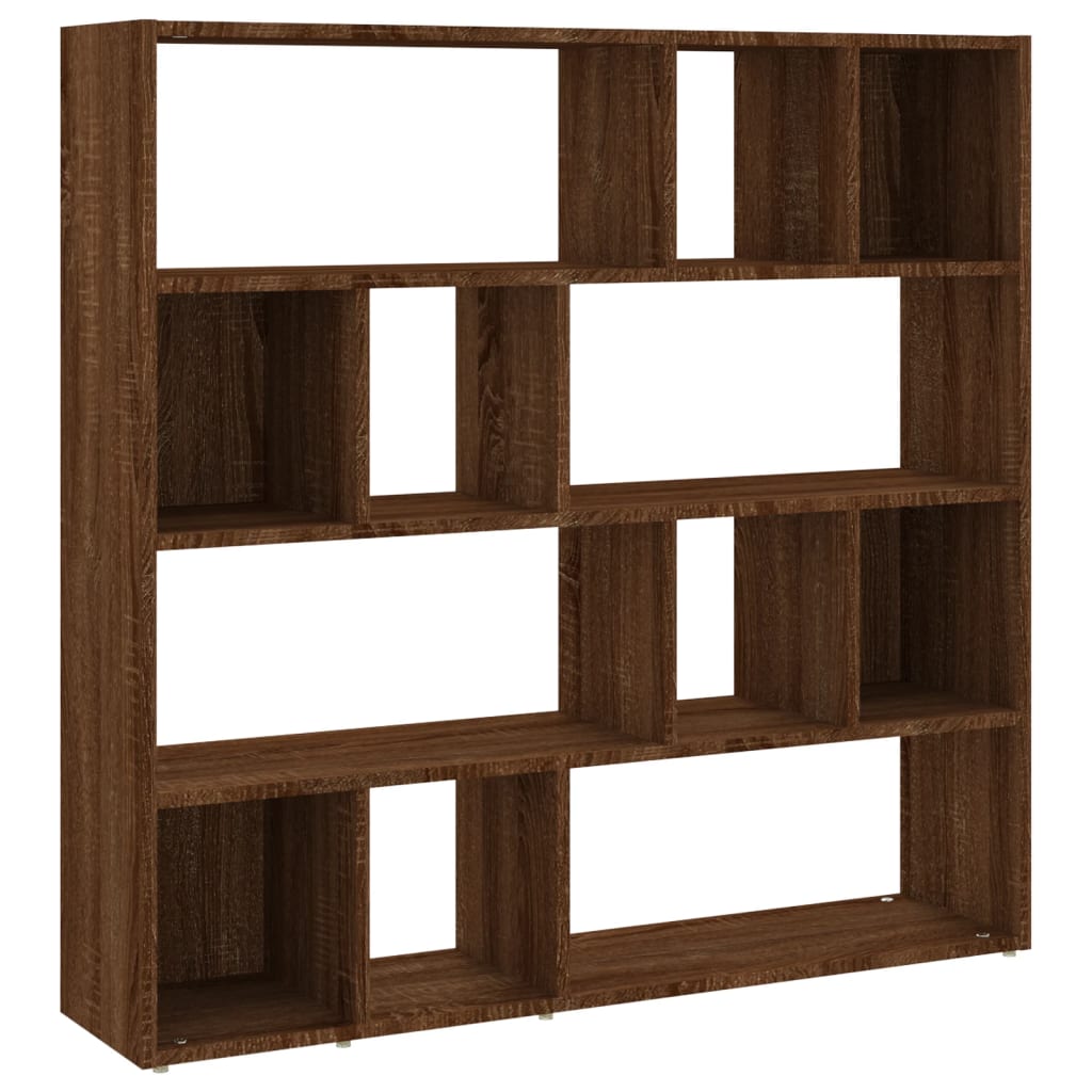 Libreria/Divisorio Rovere Marrone 105x24x102 cm | homemem39