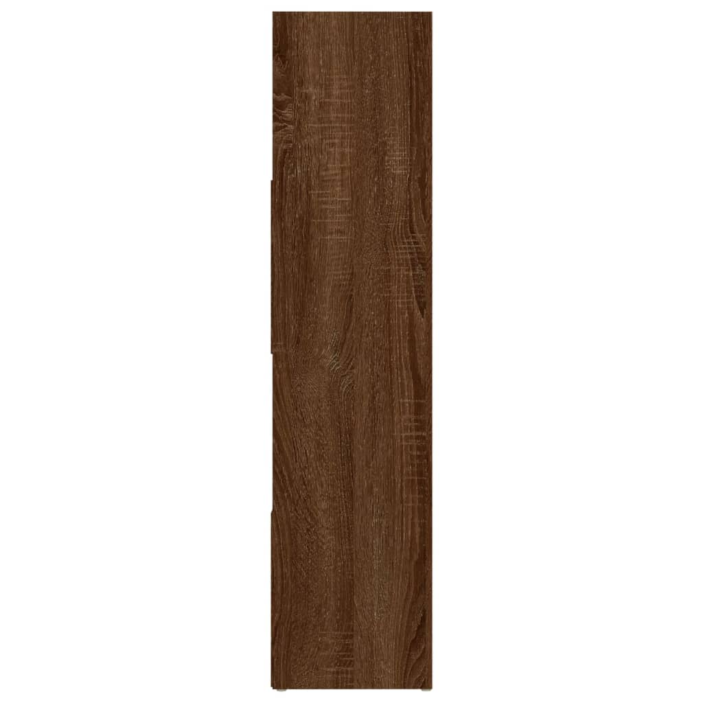 Libreria/Divisorio Rovere Marrone 105x24x102 cm - homemem39