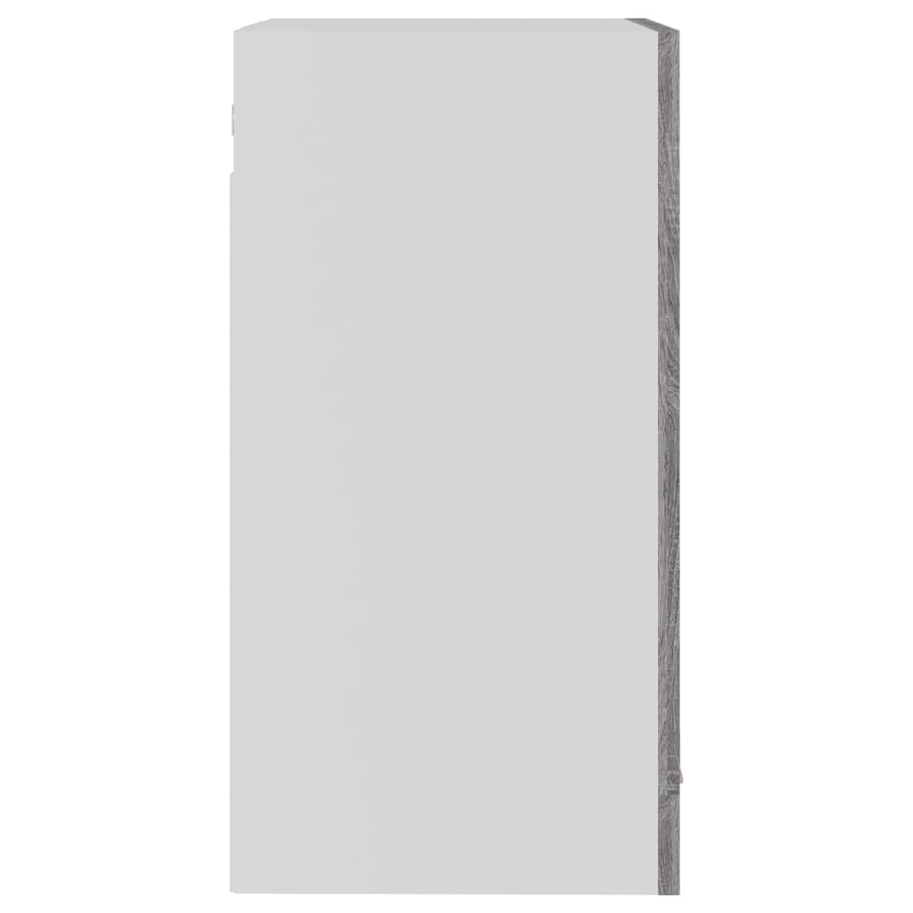 Mobile Pensile “Lyon” Vetro Grigio Sonoma 40x31x60cm - homemem39