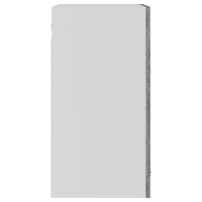 Mobile Pensile “Lyon” Vetro Grigio Sonoma 40x31x60cm - homemem39