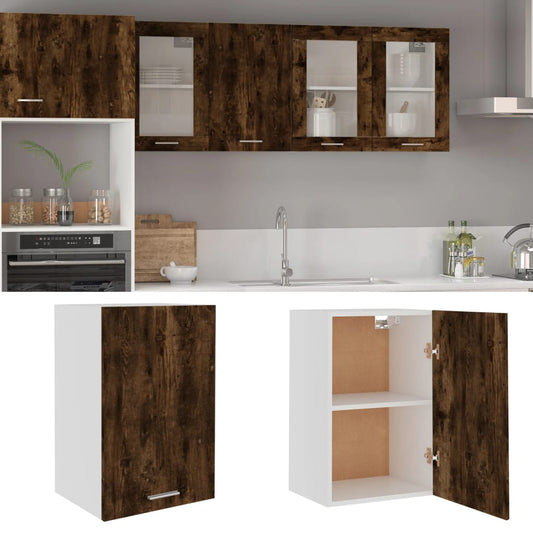 Mobile Pensile “Lyon” Rovere Fumo 39,5x31x60cm - homemem39