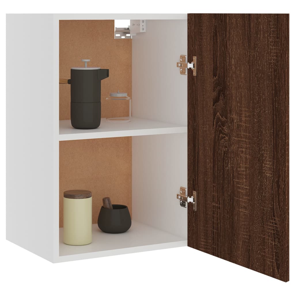 Mobile Pensile “Lyon” Rovere Marrone 39,5x31x60cm - homemem39