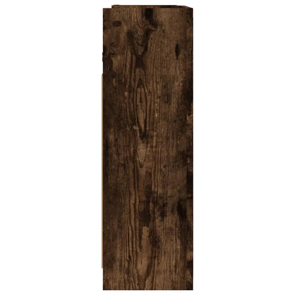 Mobile da Bagno con Specchio Rovere Fumo 62,5x20,5x64 cm Legno | homemem39
