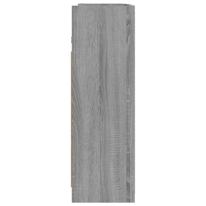 Mobile da Bagno a Specchio Grigio Sonoma 62,5x20,5x64 cm Legno | homemem39