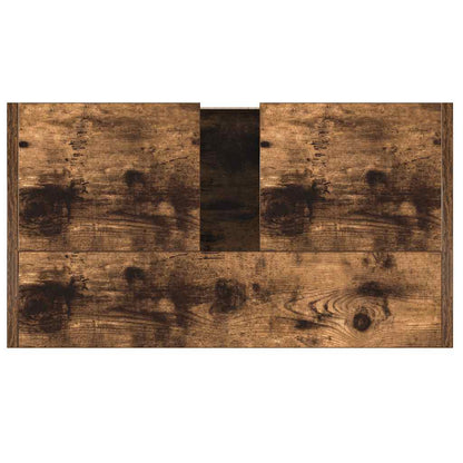 Armadietto Bagno Rovere Fumo 60x33x61 cm in Legno Multistrato | homemem39