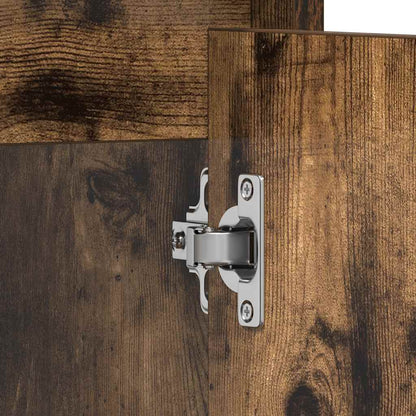 Armadietto Bagno Rovere Fumo 60x33x61 cm in Legno Multistrato | homemem39