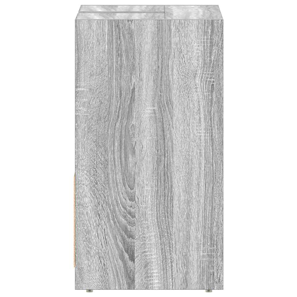 Armadietto Bagno Grigio Sonoma 60x33x61 cm in Legno Multistrato | homemem39