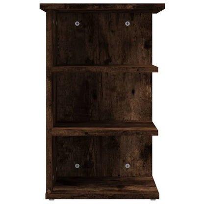 Mobiletto Laterale Rovere Fumo 35x35x55 cm in Legno Multistrato | homemem39