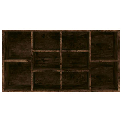 Scarpiera Rovere Fumo 103x30x55 cm in Legno Multistrato
