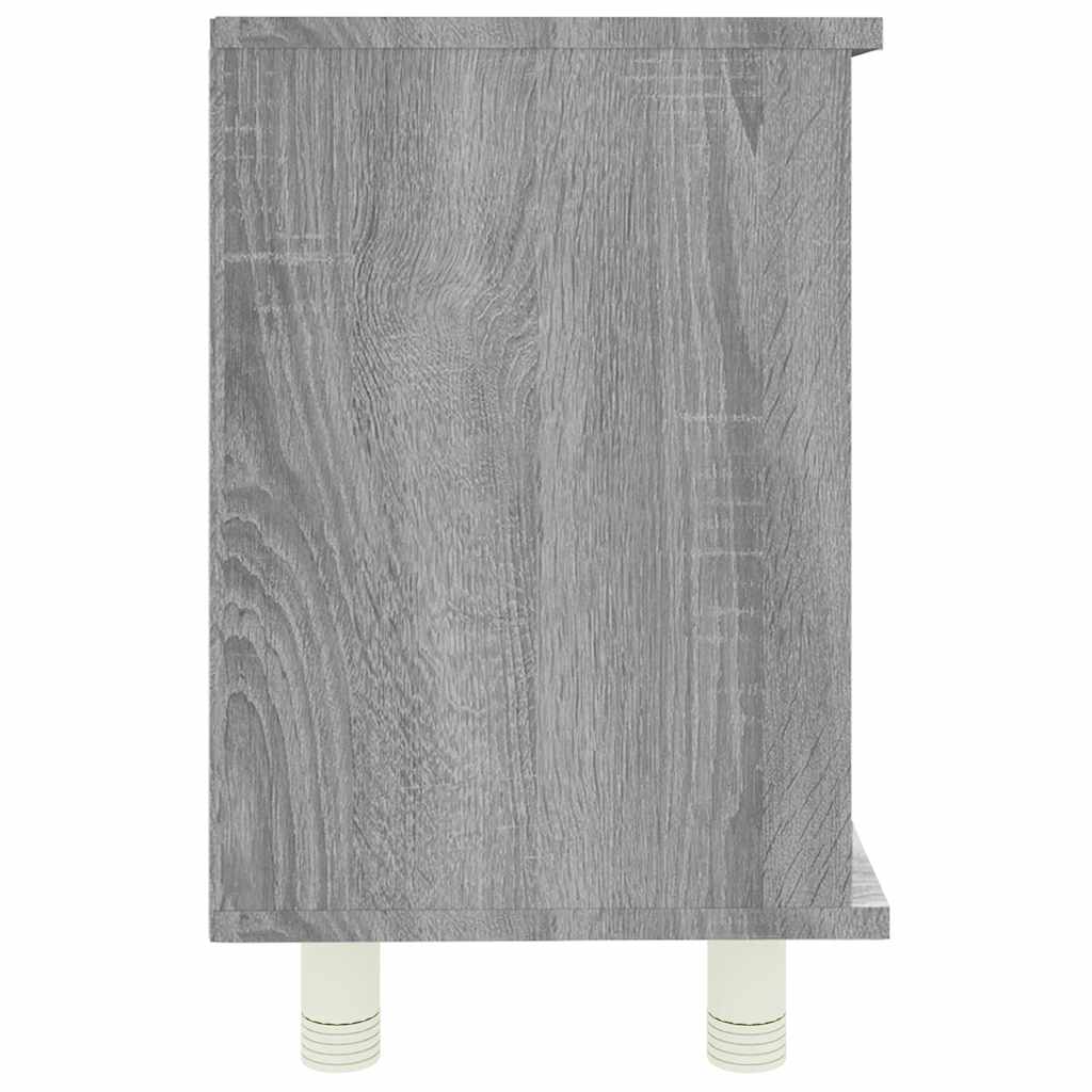 Armadietto Bagno Grigio Sonoma 60x32x53,5 cm Legno Multistrato | homemem39