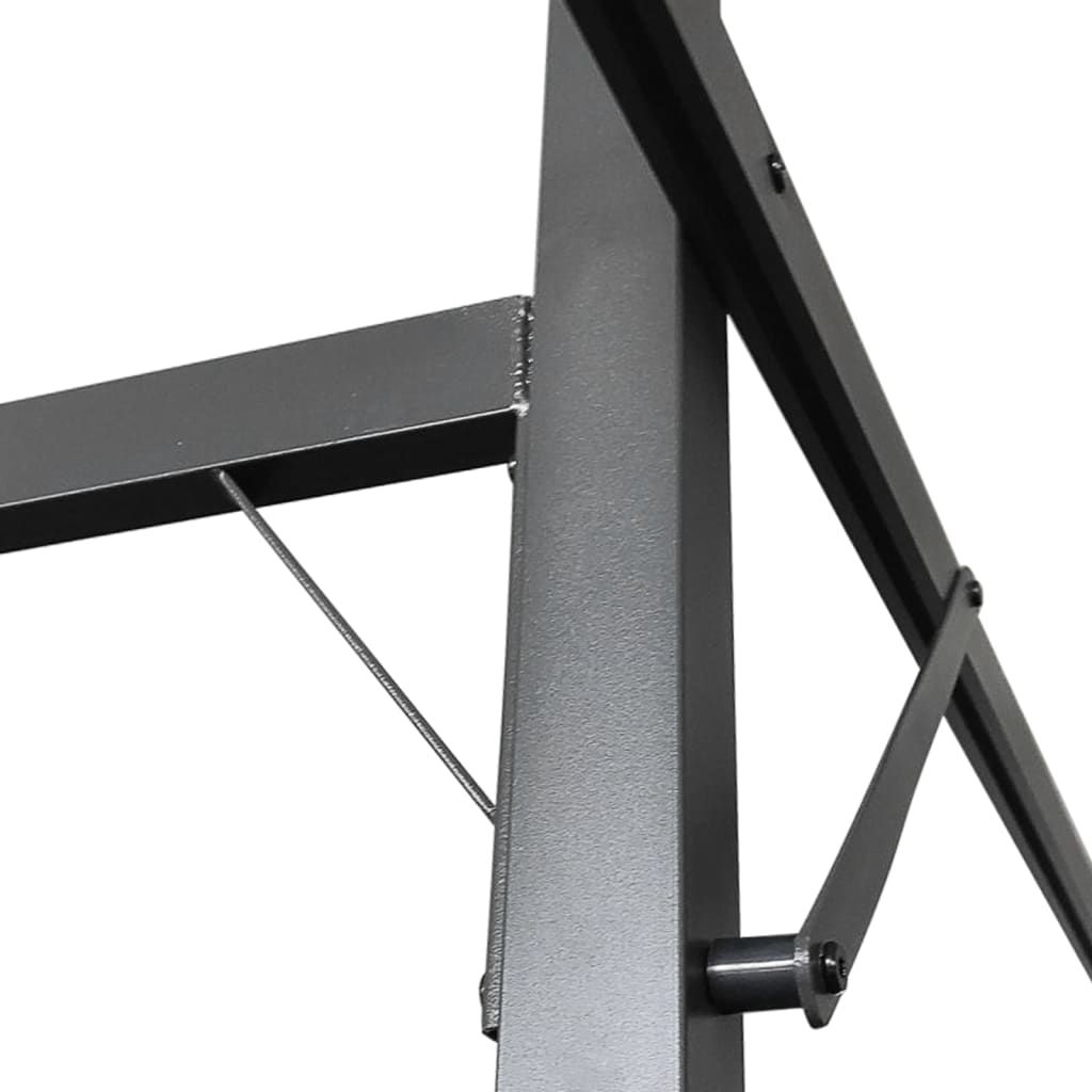 Pergola con Tetto Retrattile Tortora 295x292x230 cm | homemem39