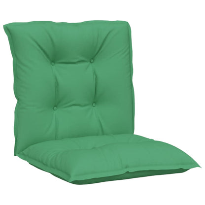 Cuscini per Sedia da Giardino 2 pz Verdi 100x50x7 cm in Tessuto | homemem39