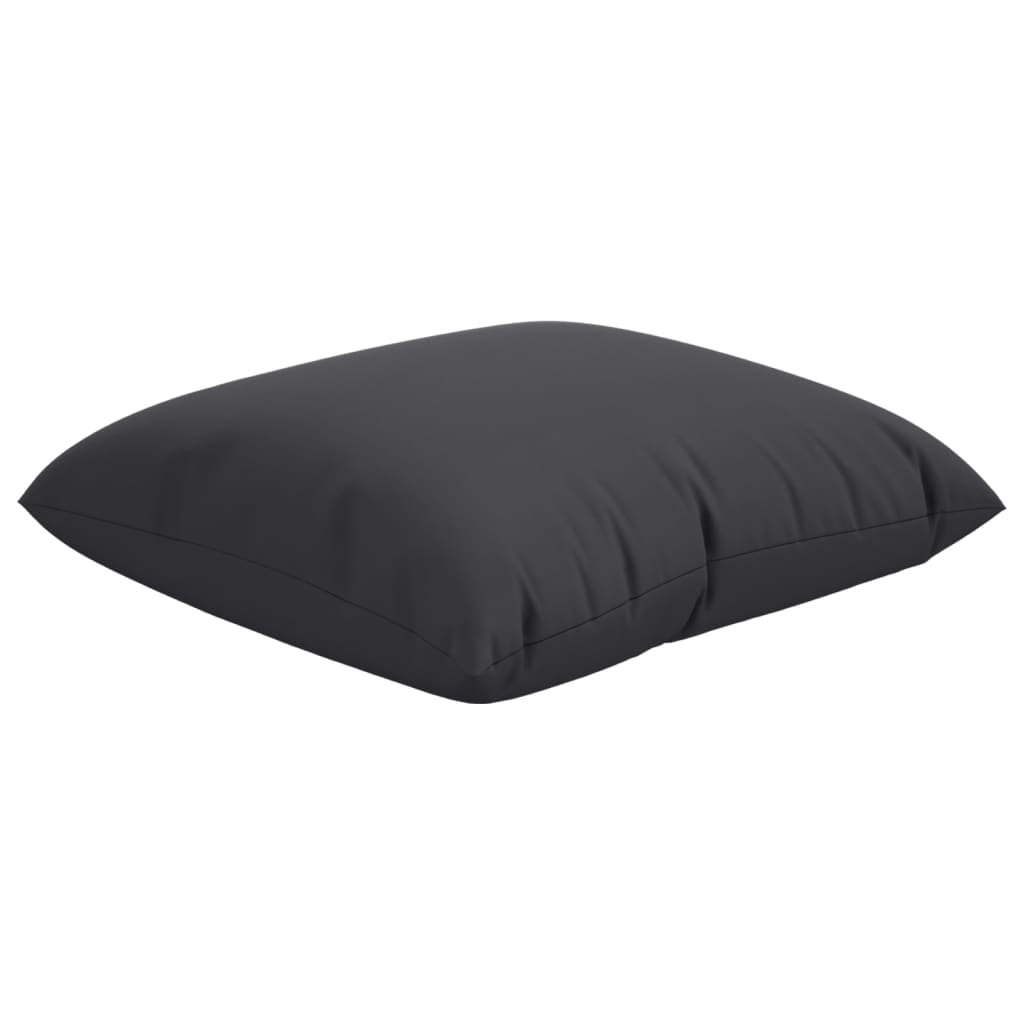 Cuscini per Divano 4 pz Neri 40x40 cm in Tessuto | homemem39