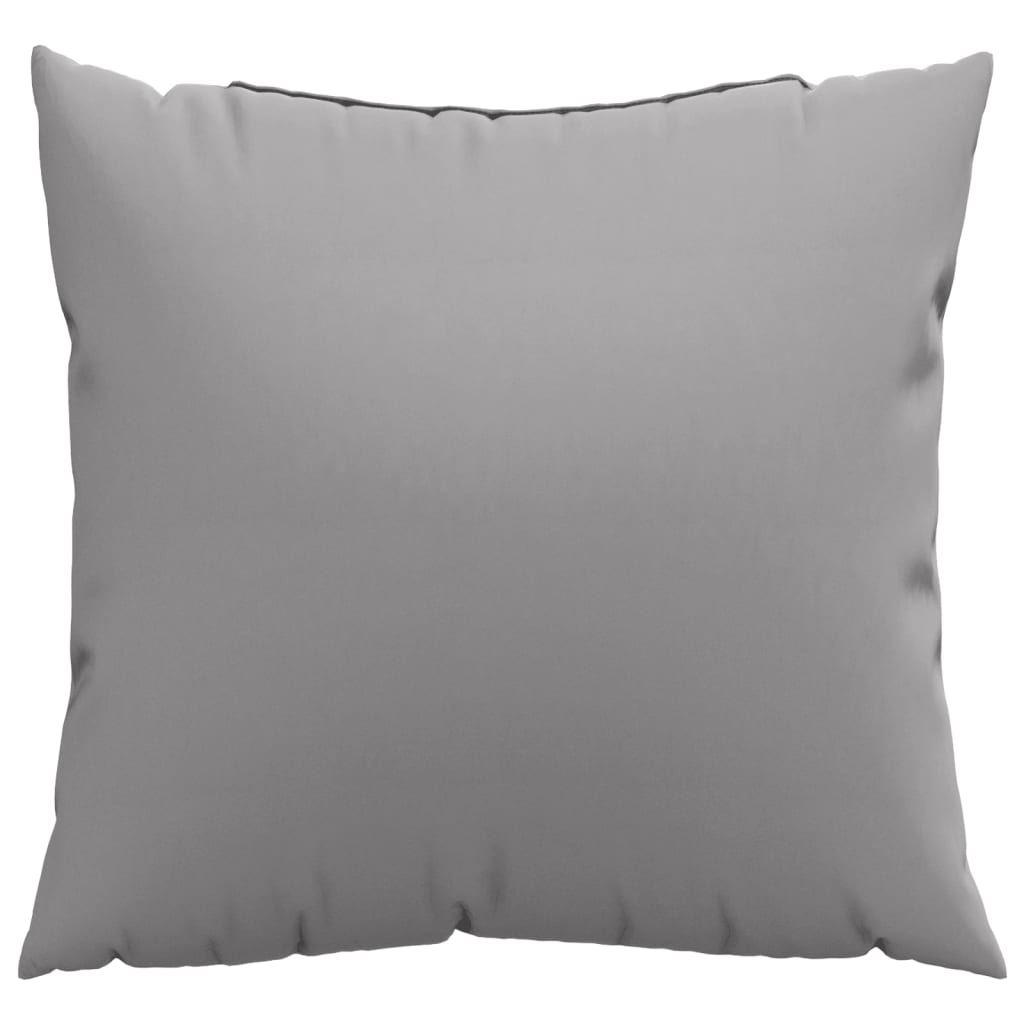 Cuscini per Divano 4 pz Grigi 50x50 cm in Tessuto | homemem39