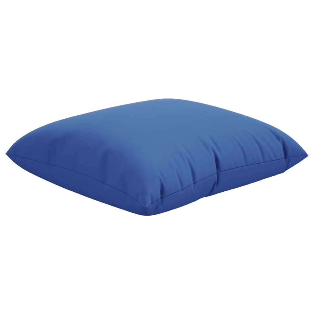 Cuscini per Divano 4 pz Blu Reale 50x50 cm in Tessuto | homemem39
