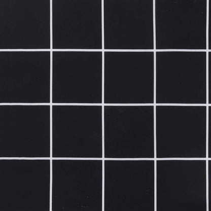 Cuscini Scatter a scacchi 4 pcs Quadro Nero 50 x 50 cm | homemem39