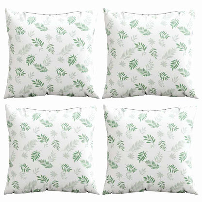 Cuscini Scatter Foglia 4 pcs Motivo Foglia 50 x 50 cm | homemem39