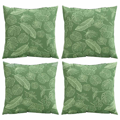 Cuscini Scatter Foglia 4 pcs Motivo Foglia 50 x 50 cm | homemem39